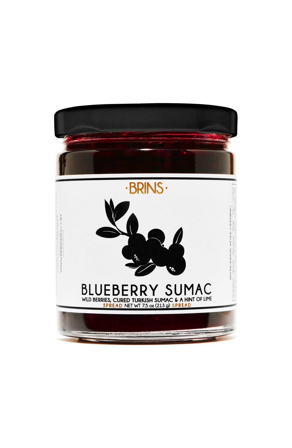 Wild Blueberry Sumac | BRINS Jam & Marmalade